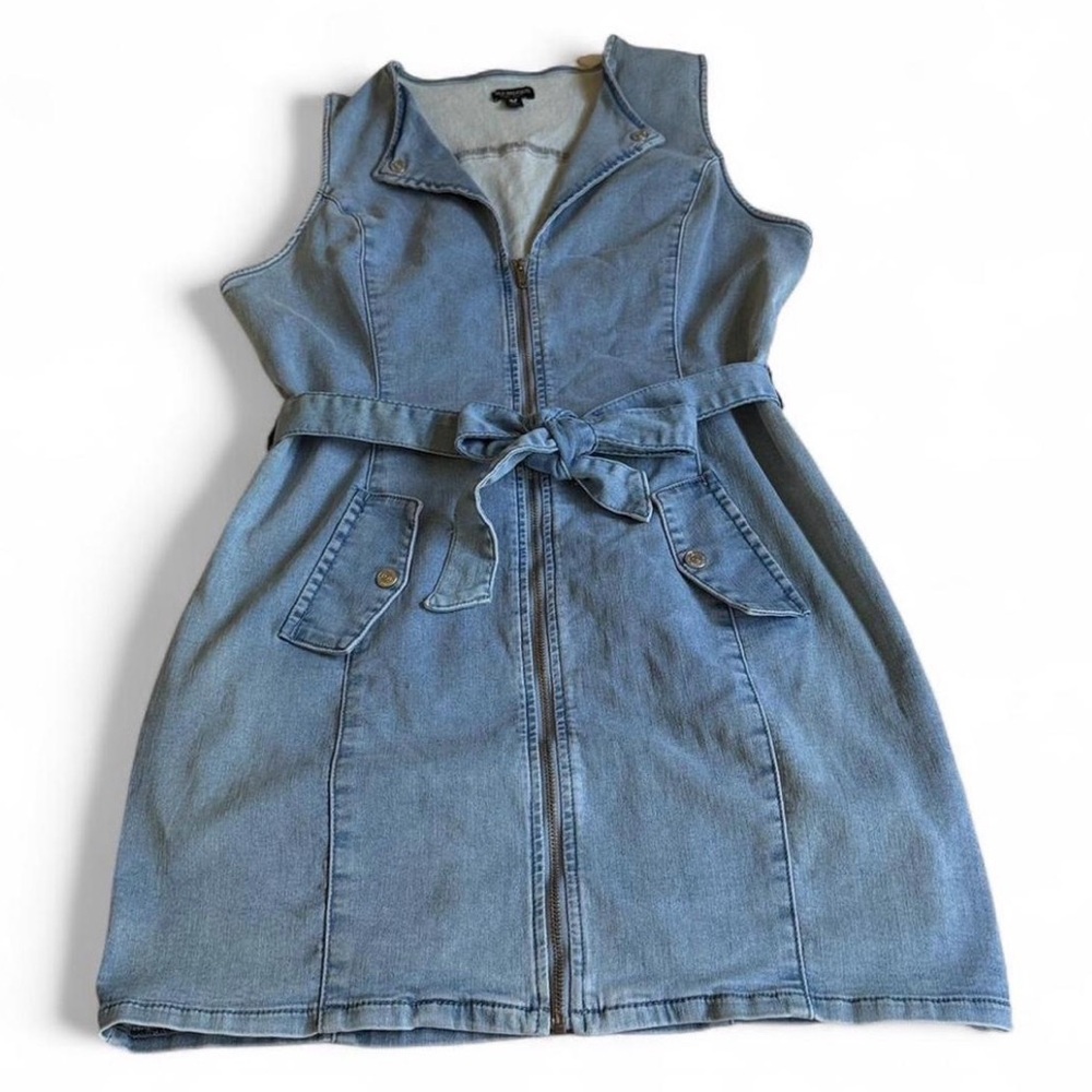 True Religion Denim Blue stretch dress